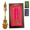 Decorative Brass Dancing Krishna Wall Art for Living Room Office House Pooja Room Hindu God Statue Modern Artwork Return Gift Pooja Favor Decorative Wall Hanging Showpiece